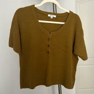 Olive Green Madewell Top